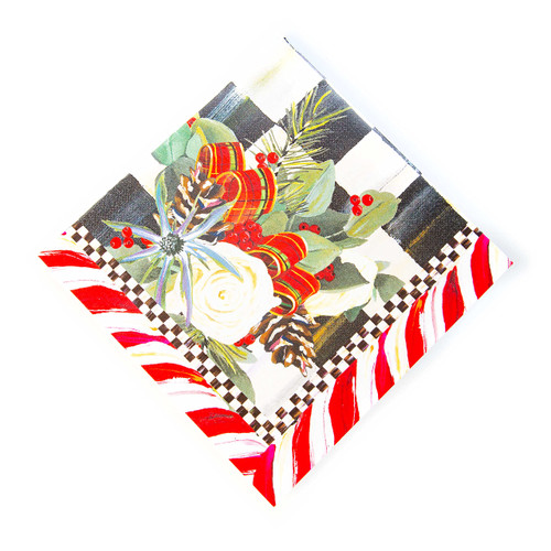 MacKenzie-Childs Scottish Bouquet Paper Napkins - Cocktail