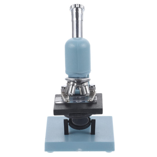 Abaodam 3pcs Dollhouse Microscope Dollhouse Miniatures Experiment Simulation Microscope Realistic Microscope Model Mini Laboratory Toys Cosplay Accessories Plastic Doll House Pretend Child