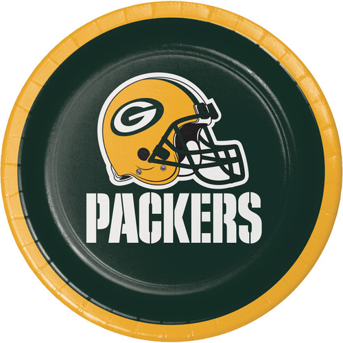 Trendware Green Bay Packers Dessert Plates, 24 ct