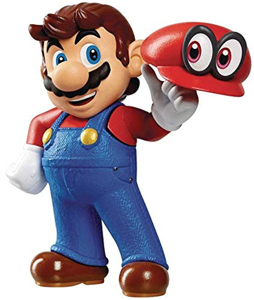 World of Nintendo Super Mario Cappy Mario 2.5-Inch Mini Figure World of Nintendo Super Mario Cappy Mario 2.5-Inch Mini Figure