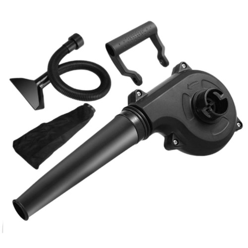 Handheld Electric Leaf Blower, Angle Grinder Conversion Blower Handheld Electric Blower Leaf Vacuum, Boosted Turbo Fan Portable Blower for Lawn Care, Patio, Yard, Industry Home