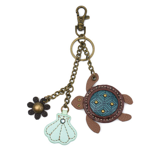 CHALA Purse Charm, Key Fob, keychain Decorative Accessories, Mini Keychain - Turtle