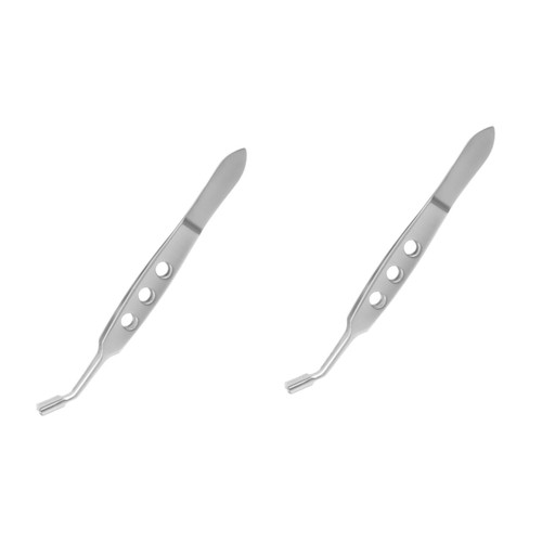 Angoily Eyelid Massage Tool 2pcs Meibomian Gland Massage Forceps Stainless Steel Compressor Expressor Forceps/tweezers/Forceps Angoily Eyelid Massage Tool 2pcs Meibomian Gland Massage Forceps Stainless Steel Compressor Expressor Forceps/tweezers/Forceps
