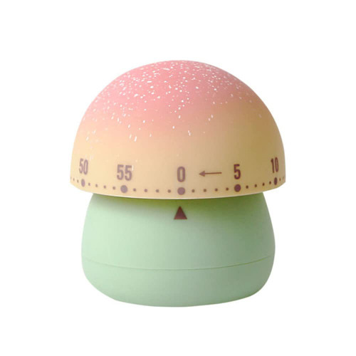 Cute Mushroom Model Mechanical Timer Kitchen Gadget Cooking Clock Loud Alarm Counters 60 Minutes Manual Timer Decoration (Green) Cute Mushroom Model Mechanical Timer Kitchen Gadget Cooking Clock Loud Alarm Counters 60 Minutes Manual Timer Decoration (Green)