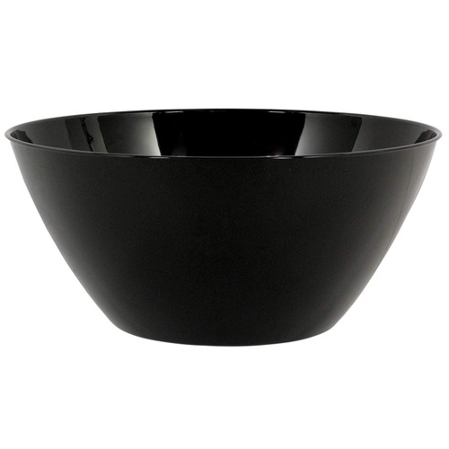 Amscan Tableware Bowl, 5 Quarts, Black