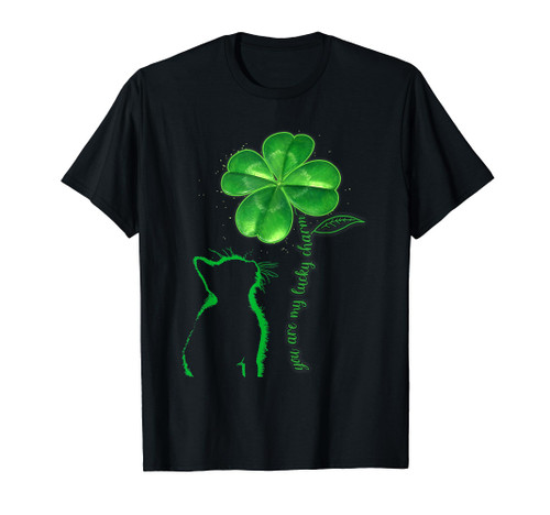 Cat St Patricks Day Shamrock You Are My Lucky T-Shirt Cat St Patricks Day Shamrock You Are My Lucky T-Shirt