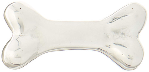 Mariposa Dog Bone Napkin Weight, Silver