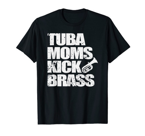 Marching Band Tuba Mom Funny T-Shirt