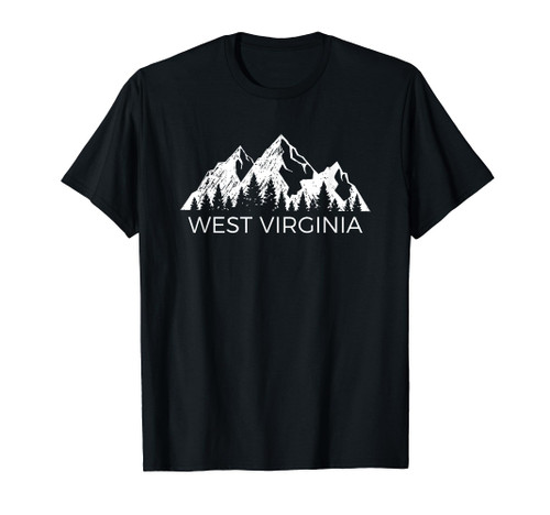 West Virginia Shirt for Men Women | West Virginia Mountain T-Shirt West Virginia Shirt for Men Women | West Virginia Mountain T-Shirt