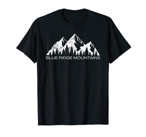 Blue Ridge Mountains North Carolina Souvenir Gift T-Shirt