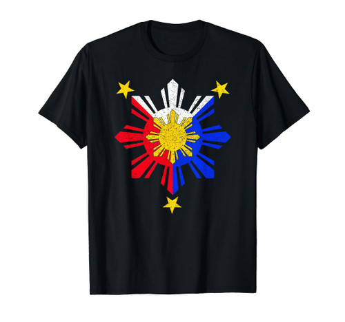 Pinoy Filipino Philippine Flag Sun T-Shirt Pinoy Filipino Philippine Flag Sun T-Shirt