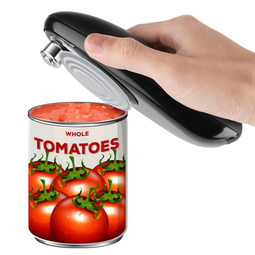 One-Touch Electric Can Opener Easy Open Any Can Sizes with Smooth Edge, Hands Free Battery Operated Electric Can Openers for Kitchen, Kitchen Gadgets Gift for Chef, Women, and Seniors with Arthritis One-Touch Electric Can Opener Easy Open Any Can Sizes with Smooth Edge, Hands Free Battery Operated Electric Can Openers for Kitchen, Kitchen Gadgets Gift for Chef, Women, and Seniors with Arthritis