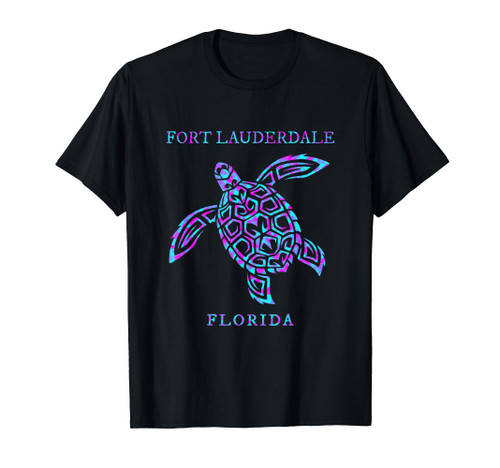 Fort Lauderdale Florida Sea Turtle Boys Girls Toddler T-Shirt