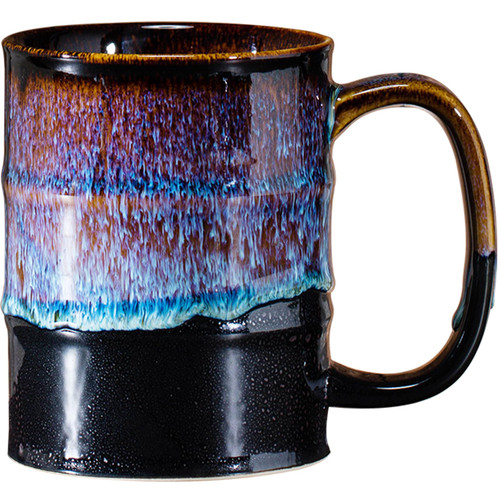 Coffee Mug,20 Oz Coffee Cups Ceramic Large Coffee Mug Tea Cup for Office and Home - Dishwasher and Microwave Safe Unique Coffee Mugs. (Black)