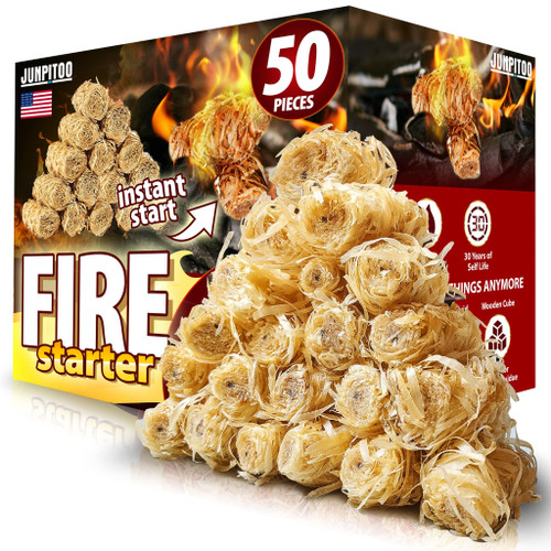 Fire Starters Natural Pine Fire Starters for Campfires Fireplace Grill Wood Pellet Stove Chimney Fire Pit BBQ Smoker W/10 Min Burning Time Waterproof. Fire Starters Natural Pine Fire Starters for Campfires Fireplace Grill Wood Pellet Stove Chimney Fire Pit BBQ Smoker W/10 Min Burning Time Waterproof.