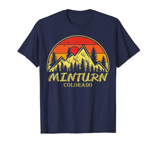 Vintage Minturn Colorado CO Mountains Hike Hiking Souvenir T-Shirt Vintage Minturn Colorado CO Mountains Hike Hiking Souvenir T-Shirt