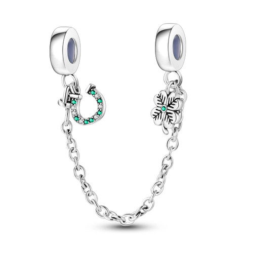 MULA 925 Sterling Silver Safety Chain for Charms Bracelets Dangle Pendants Beads Cute Cat Jewelry Gift for Women Girls MULA 925 Sterling Silver Safety Chain for Charms Bracelets Dangle Pendants Beads Cute Cat Jewelry Gift for Women Girls