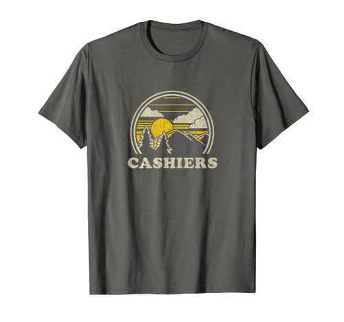 Cashiers North Carolina NC T Shirt Vintage Hiking Mountains Cashiers North Carolina NC T Shirt Vintage Hiking Mountains