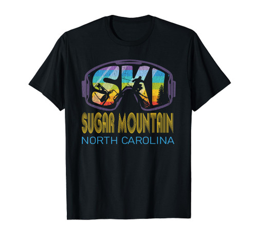Ski Sugar Mountain North Carolina Skiing Vacation T-Shirt