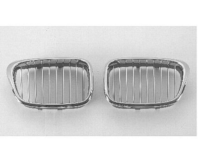 Sherman Replacement Part Compatible with BMW 525-530 Passenger Side Grille Assembly (Partslink Number BM1200139)