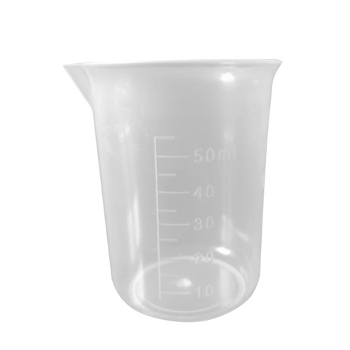 KJHBV 50pcs Measuring Cups Silicone Measuring Cup Measuring Cup Measurements Ml Measuring Cup for Liquid Measuring Scale Cups Liquid Measure Cup Measuring Jug Pp Beaker White re-usable