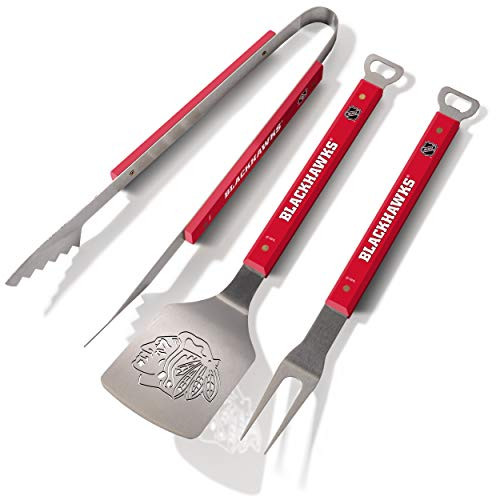 NHL Chicago Blackhawks Spirit Series 3-Piece BBQ Set
