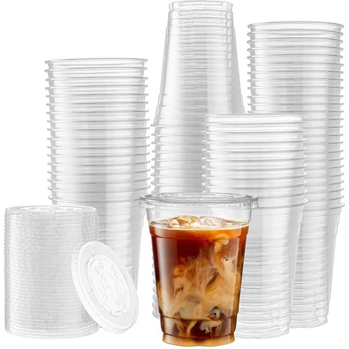 URMAGIC Clear Plastic Cups With Lids,50 Pack 15 Oz Disposable Drink Cups with Dome Lids,Disposable Party Cups,Parfait Cups,Dessert Yogurt Fruit Cups,Clear Cups for Cold Drinks,Ice Cream,Fruit (A) URMAGIC Clear Plastic Cups With Lids,50 Pack 15 Oz Disposable Drink Cups with Dome Lids,Disposable Party Cups,Parfait Cups,Dessert Yogurt Fruit Cups,Clear Cups for Cold Drinks,Ice Cream,Fruit (A)
