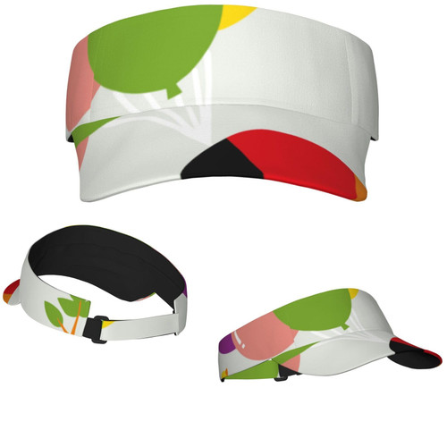 Sun Visor Hats Sunscreen Visor Cap Empty Top Sun Hat for Men Women Cute Parrot Sports Sun Visor Caps