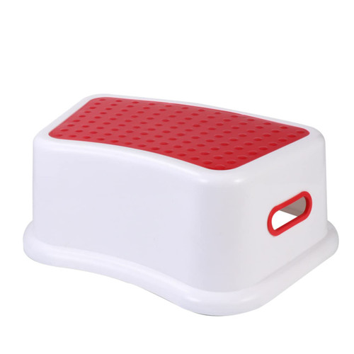 TIDTALEO 1pc Children's Footstool Stool for Toddlers Kid Stool Kids Step Stools Toddler Step Stool Kids Stool Step Stools for Adults Toddler Safety Stool Red Baby Toilet Bedpan