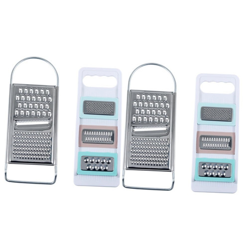 PRETYZOOM 4 Pcs Grater Vegetable Onion Slicer Potato Chip Slicer Potato Peeler Potato Slicer Cutter Carrot Peeler Cooking Tool Chopper Manual Slicer Multifunction Food Plastic