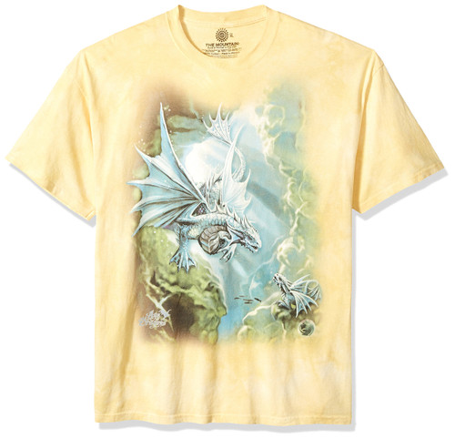The Mountain Sea Dragon Adult T-Shirt, Yellow, 5XL The Mountain Sea Dragon Adult T-Shirt, Yellow, 5XL