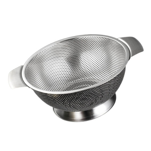 CIYODO Rice Basin Drain Basket Rice Rinser Colander Sifter Rice Strainer Fine Mesh Rice Washing Bowl Washing Basket Mesh Filter Rice Washer Food Stainless Steel Metal Rice Sieve