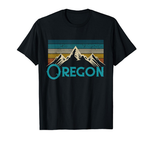 Oregon Vintage Mountains Retro Hiking Souvenir Gift T-Shirt Oregon Vintage Mountains Retro Hiking Souvenir Gift T-Shirt