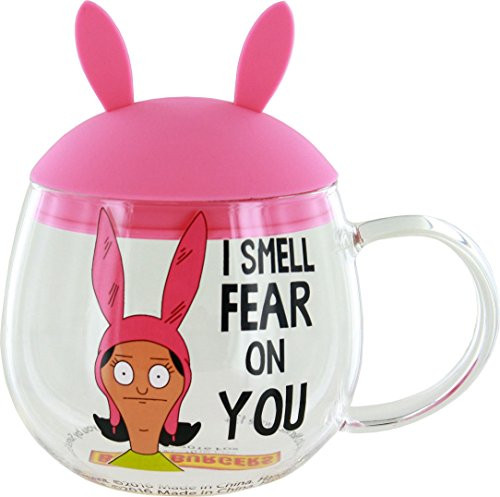 Bob's Burgers Louise Glass Mug with Removable Ears