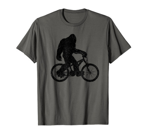 Mountain Bike Bigfoot MTB Biking Cycling Funny Biker Gift T-Shirt