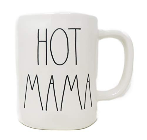 Rae Dunn By Magenta LL 'HOT MAMA' Coffee Tea Mug