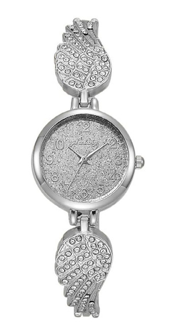 BESTKANG Women Quartz Watch, Fashion Analog Quartz Ladies Watches (Silver)