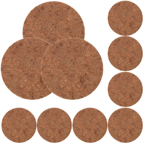 Mipcase 12pcs Pigeon Nesting Pads: Egg Breeding Nests Coconut Fiber Nesting Mat Bird Nest Material for Pigeon Chickens Nesting