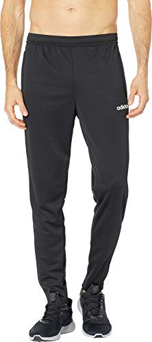 adidas Men's Essentials Sereno Training Pant, Black/White, Large