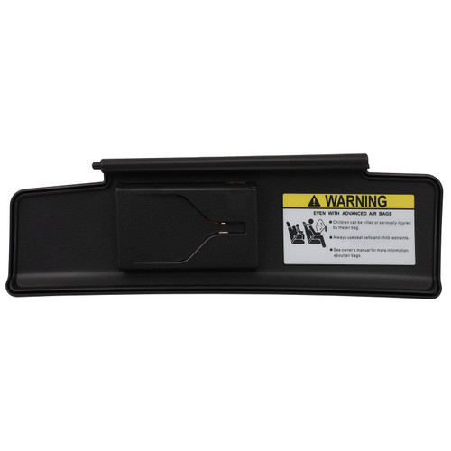 SCITOO Left Driver Side Black Sun Visor Assembly fit for 2006 2007 2008 2009 2010 2011 2012 2013 2014 2015 for Mazda MX-5 Miata (NE5169320D02)