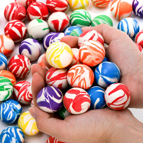 Noamus 100 Pack Colorful Small Bouncy Balls, 32mm Assorted Rubber Bounce Balls, Bulk Mixed Pattern High Bouncing Balls, Party Favors for Kids, Birthday Gift, School Prizes(1.25 in) Noamus 100 Pack Colorful Small Bouncy Balls, 32mm Assorted Rubber Bounce Balls, Bulk Mixed Pattern High Bouncing Balls, Party Favors for Kids, Birthday Gift, School Prizes(1.25 in)
