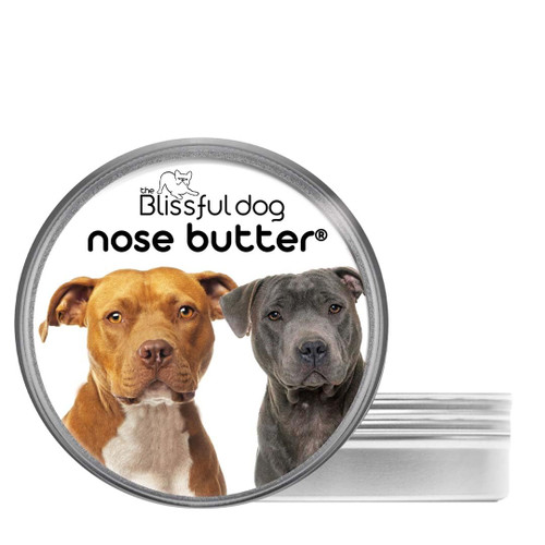 The Blissful Dog American Staffordshire Terrier Unscented Nose Butter, 2 oz