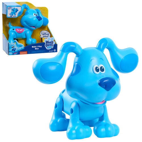 Blue's Clues & You! Walk & Play Blue, Walking and Barking Interactive Pet, Kids Toys for Ages 3 Up by Just Play