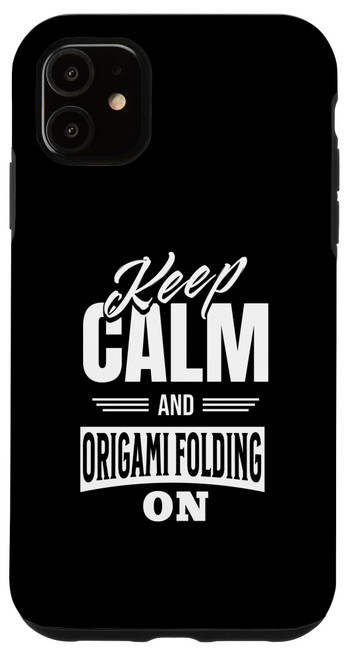 iPhone 11 Origami Folder Paper Sculptures Paper Crafts Origami Folding Case