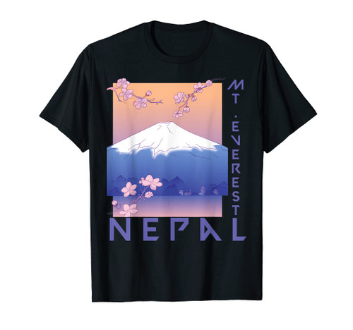 Nepal Mt. Everest Climbing Mountains Nature T-Shirt