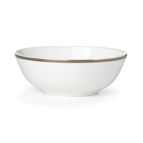 Lenox Capital Platinum Place Setting Bowl, 0.65 LB, White