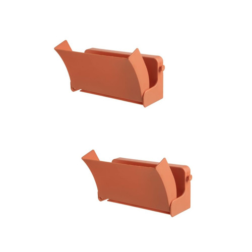 Ciieeo 2pcs Wall Mounted Folding Shoe Rack Hanging Over The Door Shoe Organizer Plastic Shoes Holder Shoe Organizer over The Door Wall Mounted Shoe Holder Door Shoe Rack Shelf Pp Foldable