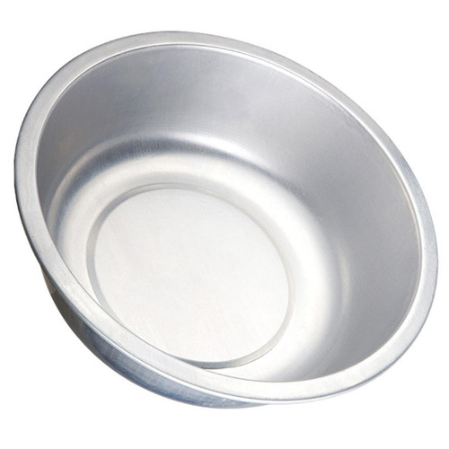 CIYODO Fruit Washing Basin Stainless Steel Mixing Bowls Metal Nesting Basin Metal Container Vegetable Container Vegetable Wash Basin Aluminum Basin Aluminum- Thicken Round Basin