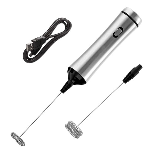 PRETYZOOM Formula Mixer 1pc Rechargeable Milk Frother Electric Milk Frother Cappuccino Maker Coffee Mixer Wand Egg Beater Blender Electric Foamer Handheld Milk Frother Household Whisk