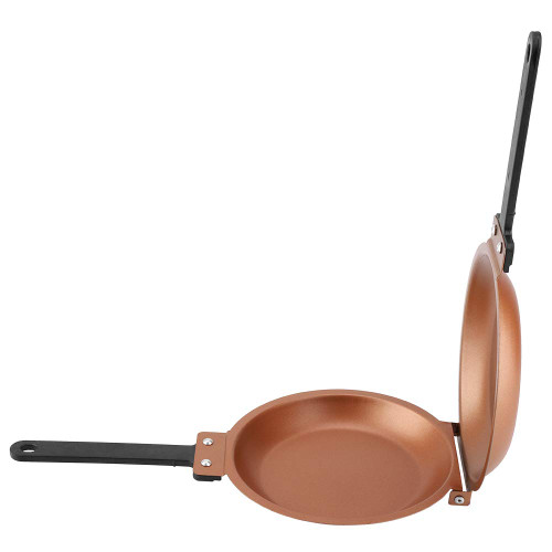 Aqur2020 Easy to clean avoid stick pancake pan, omelette pan, iron Material Double sided pan Pancake pan for pancake making